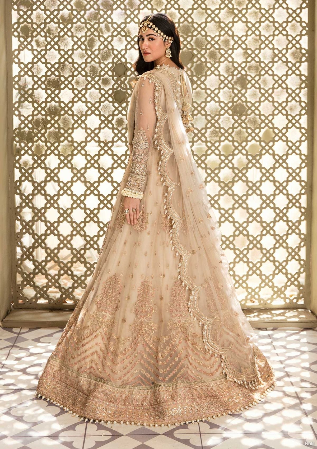 Formal Dress - Eleshia - Zarin - KANEEL available at Saleem Fabrics Traditions