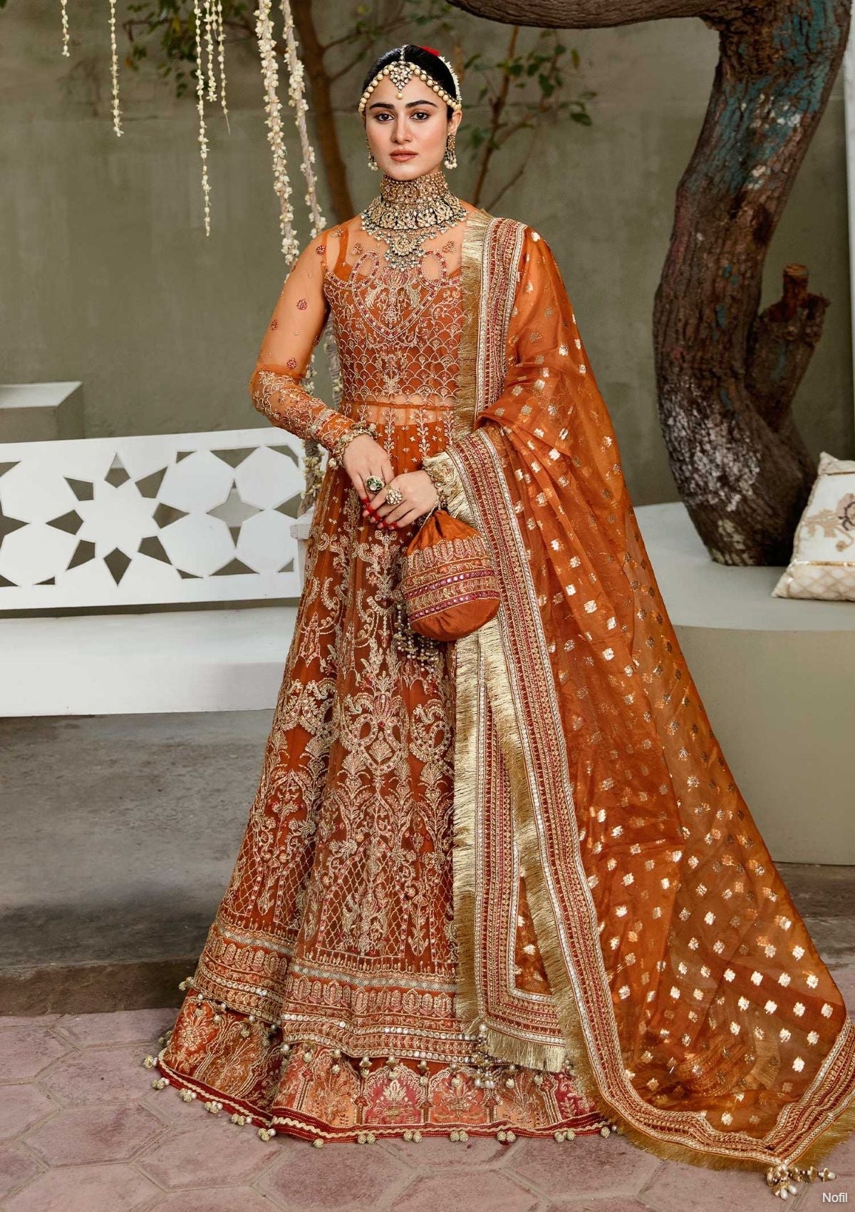 Formal Dress - Eleshia - Zarin - KHWAHER available at Saleem Fabrics Traditions