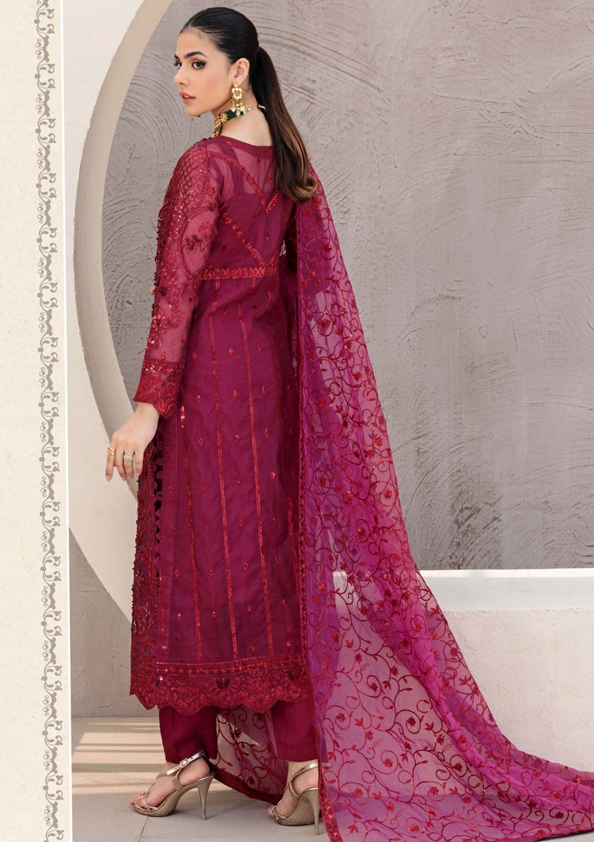 Formal Dress - Emaan Adeel - Belle Robe - BL#504 available at Saleem Fabrics Traditions