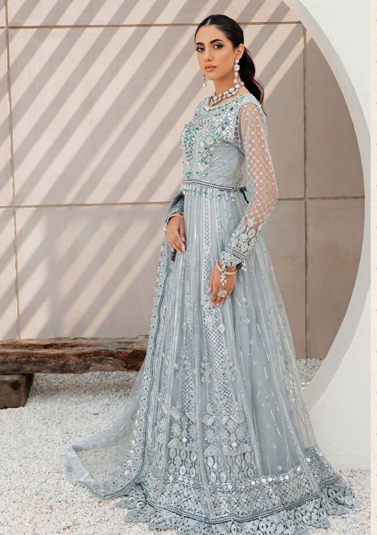 Formal Dress - Emaan Adeel - Belle Robe - BL#505 available at Saleem Fabrics Traditions