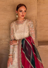 Formal Dress - Gulaal - Embroidered - Chiffon - Hazal - GEC#8 available at Saleem Fabrics Traditions