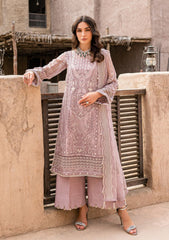 Formal Dress - Gulaal - Embroidered - Chiffon - Malaikah - GEC#2 available at Saleem Fabrics Traditions