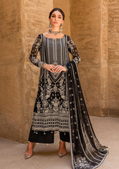 Formal Dress - Gulaal - Embroidered - Chiffon - Sophia - GEC#7 available at Saleem Fabrics Traditions
