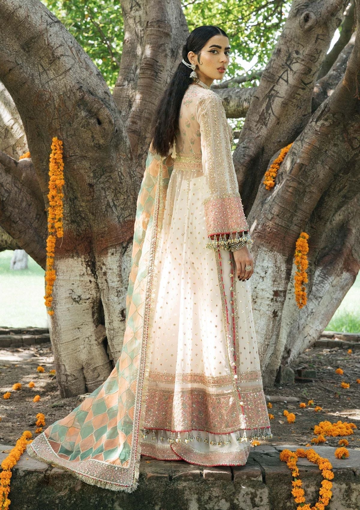 Formal Dress - Hussain Rehar - Paar - Diya available at Saleem Fabrics Traditions