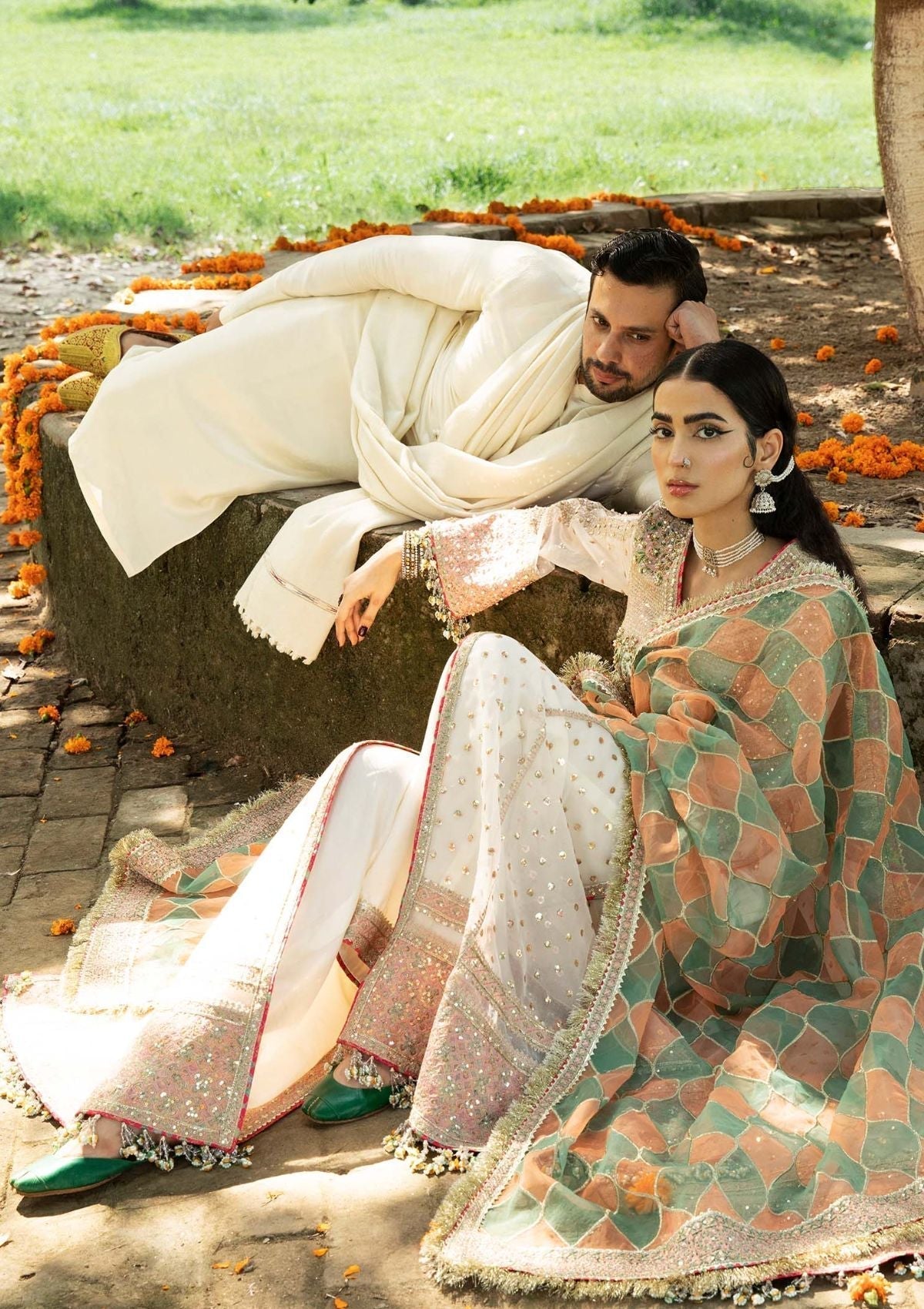 Formal Dress - Hussain Rehar - Paar - Diya available at Saleem Fabrics Traditions