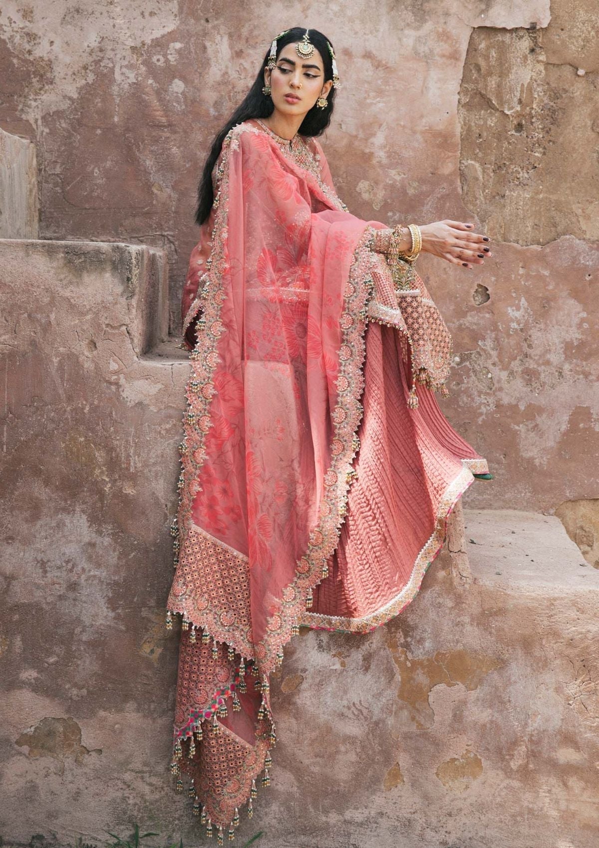 Formal Dress - Hussain Rehar - Paar - Hayat available at Saleem Fabrics Traditions