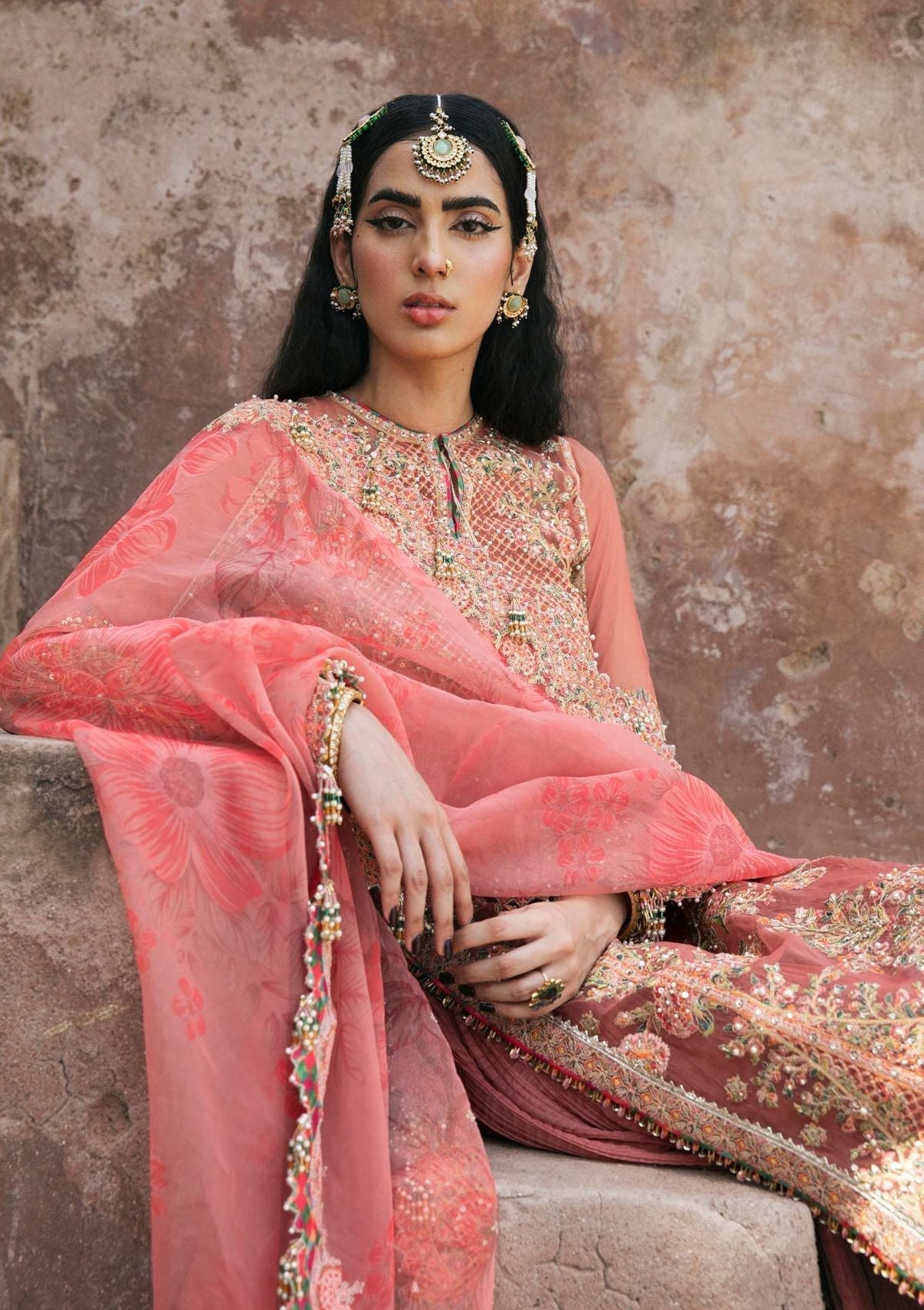 Formal Dress - Hussain Rehar - Paar - Hayat available at Saleem Fabrics Traditions