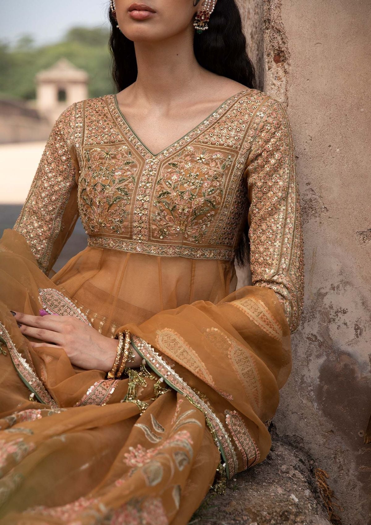 Formal Dress - Hussain Rehar - Paar - Sehar available at Saleem Fabrics Traditions