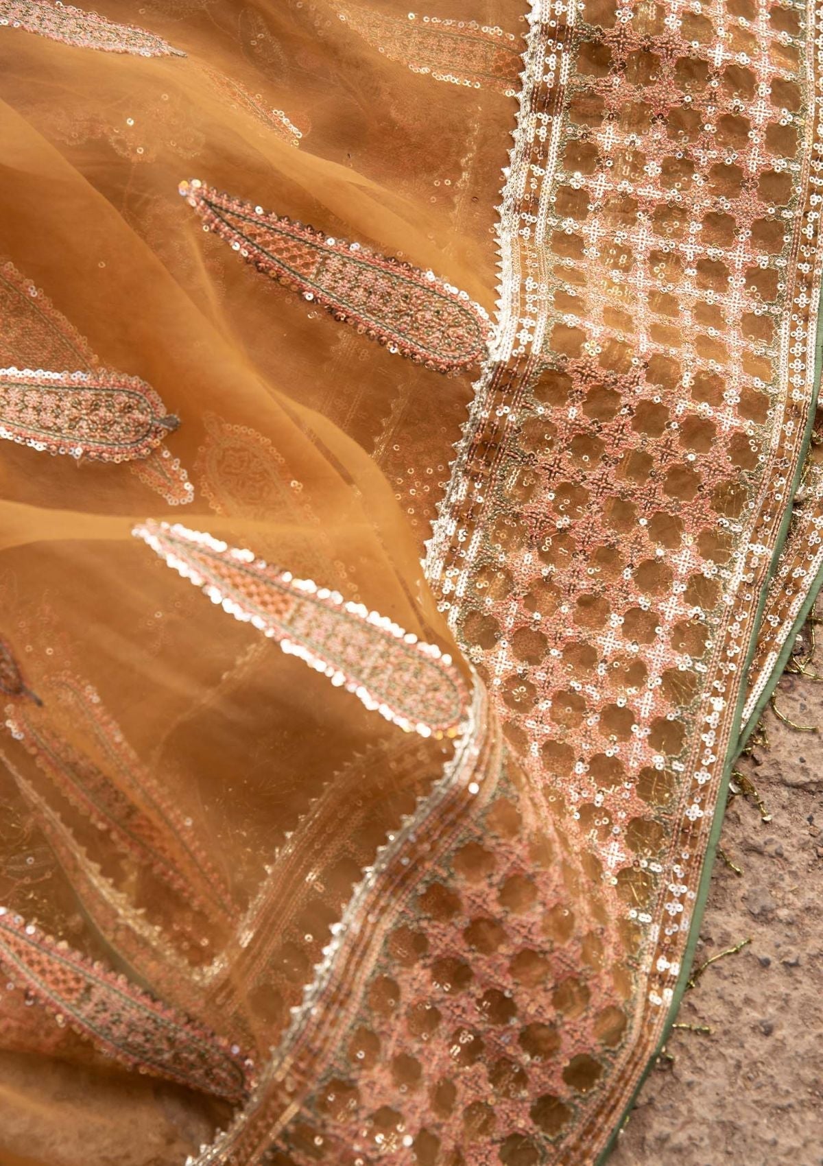 Formal Dress - Hussain Rehar - Paar - Sehar available at Saleem Fabrics Traditions