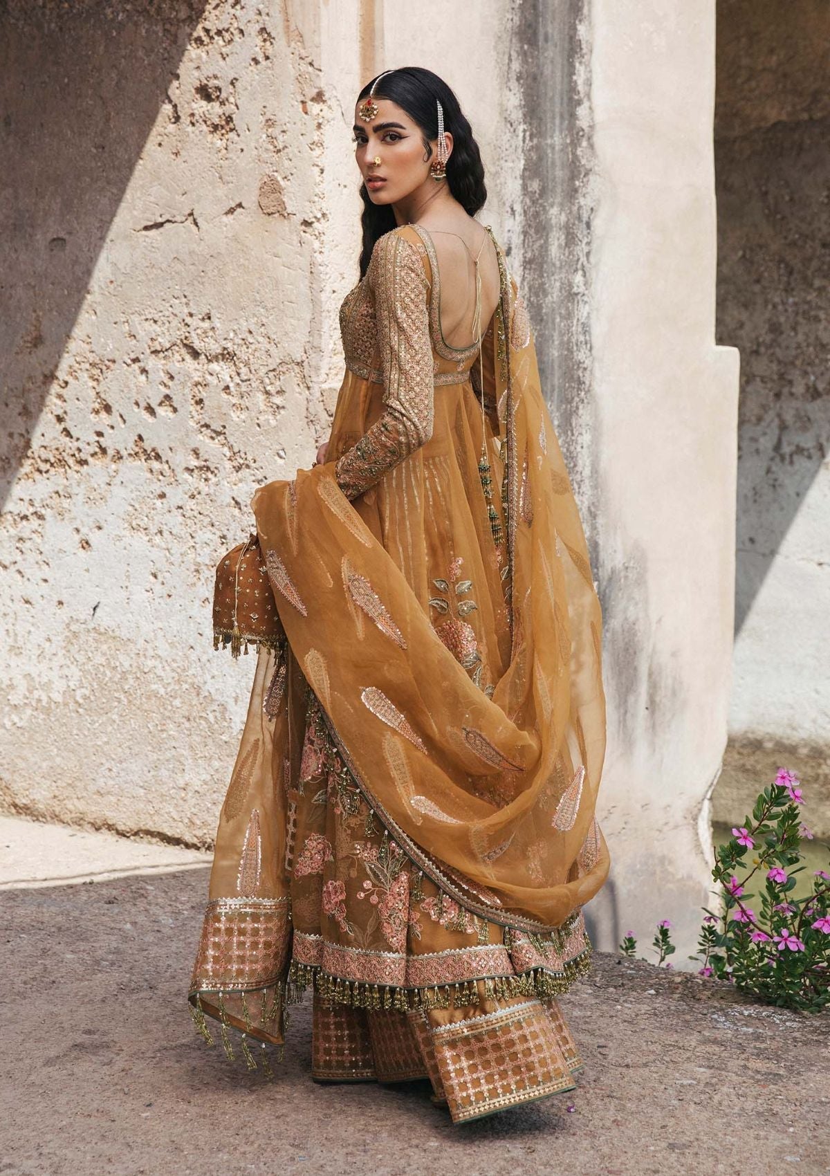 Formal Dress - Hussain Rehar - Paar - Sehar available at Saleem Fabrics Traditions