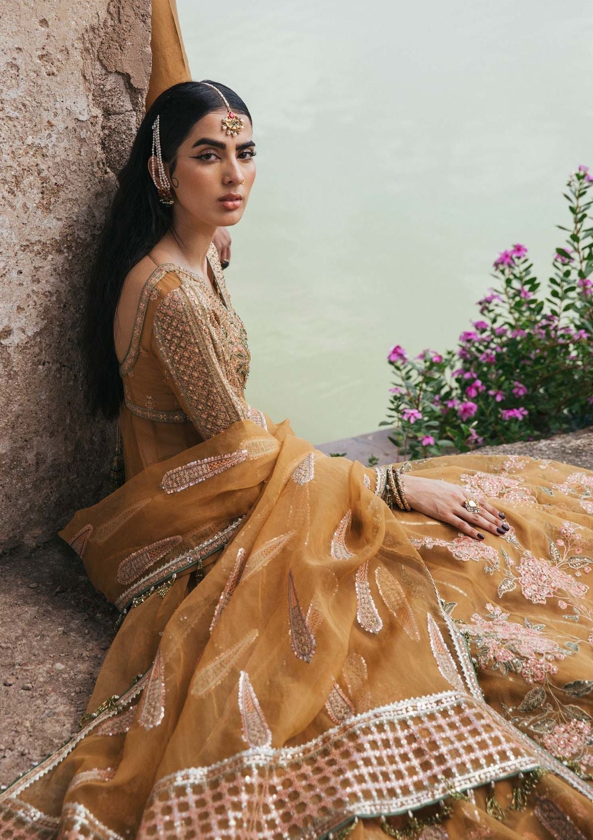 Formal Dress - Hussain Rehar - Paar - Sehar available at Saleem Fabrics Traditions