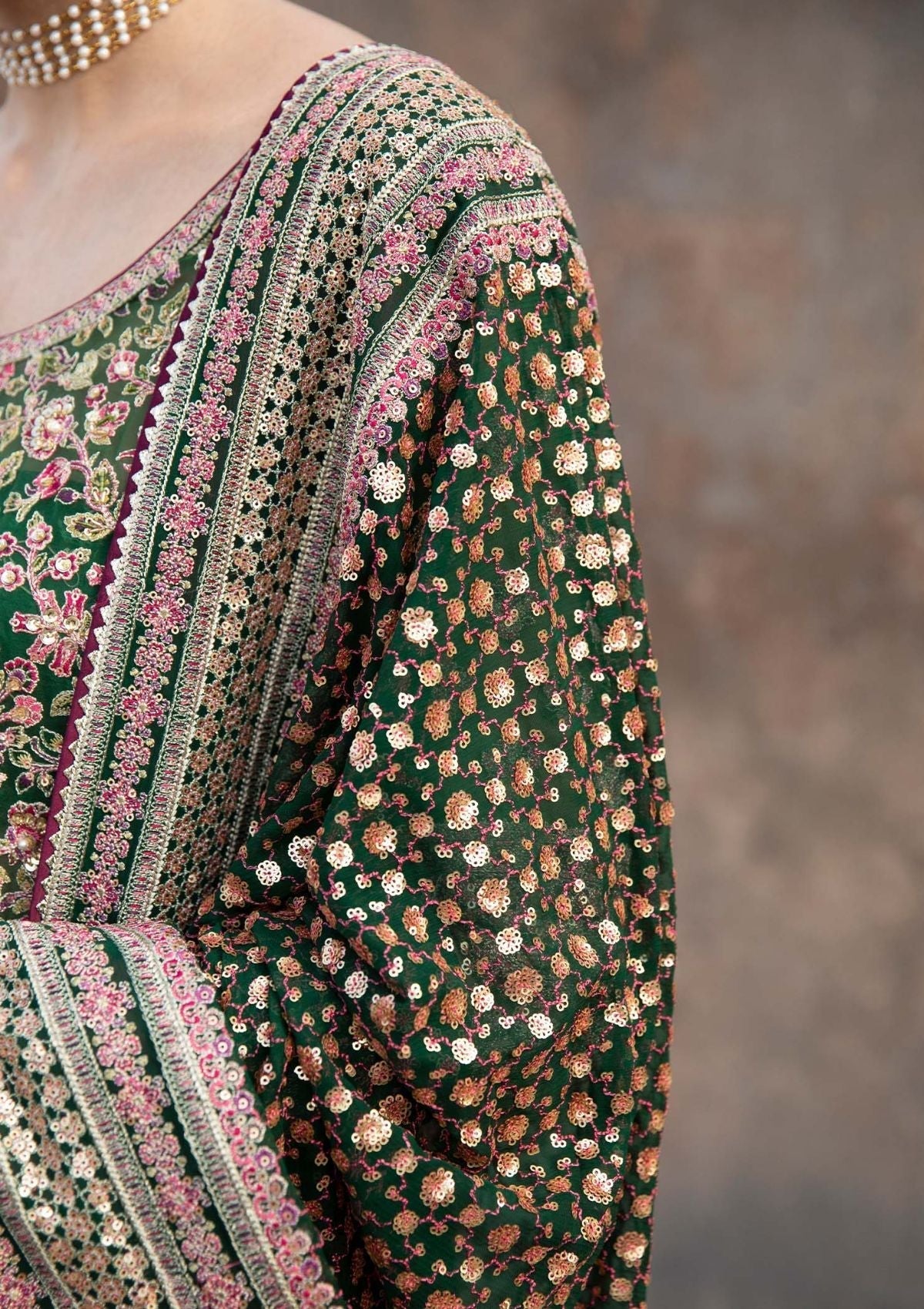 Formal Dress - Hussain Rehar - Paar - Zeenat available at Saleem Fabrics Traditions