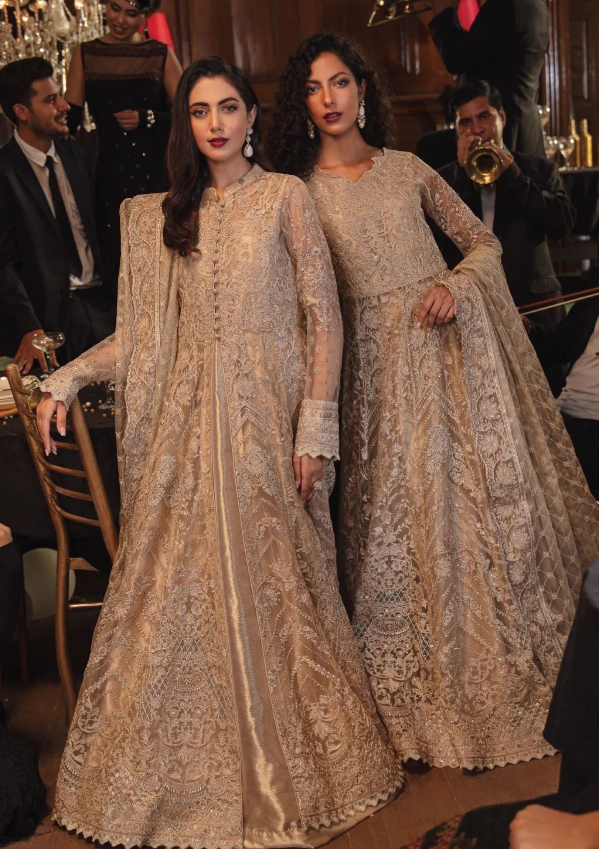 Formal Dress - Iznik - La Royale - Coronation - IRC#10 available at Saleem Fabrics Traditions