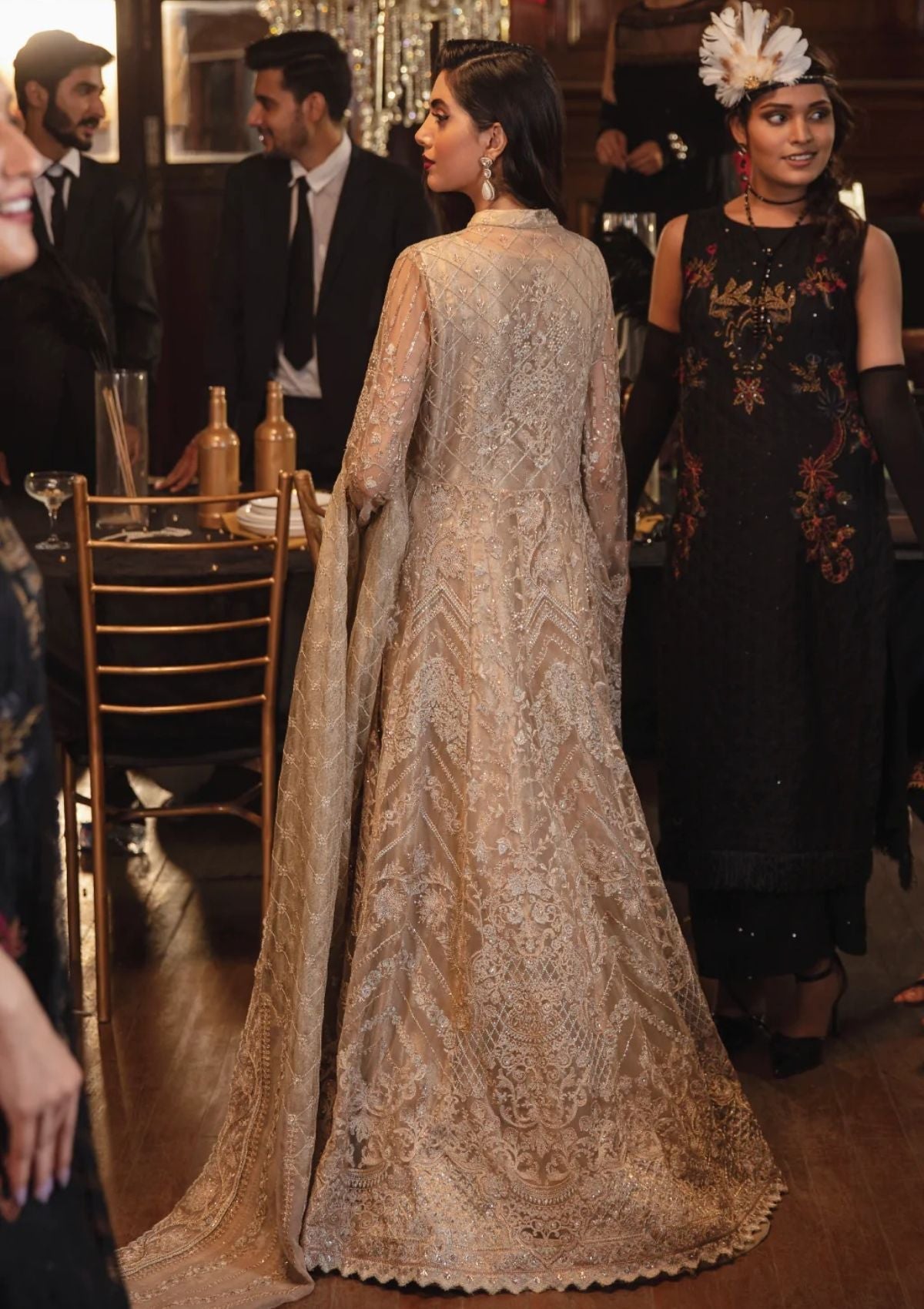 Formal Dress - Iznik - La Royale - Coronation - IRC#10 available at Saleem Fabrics Traditions