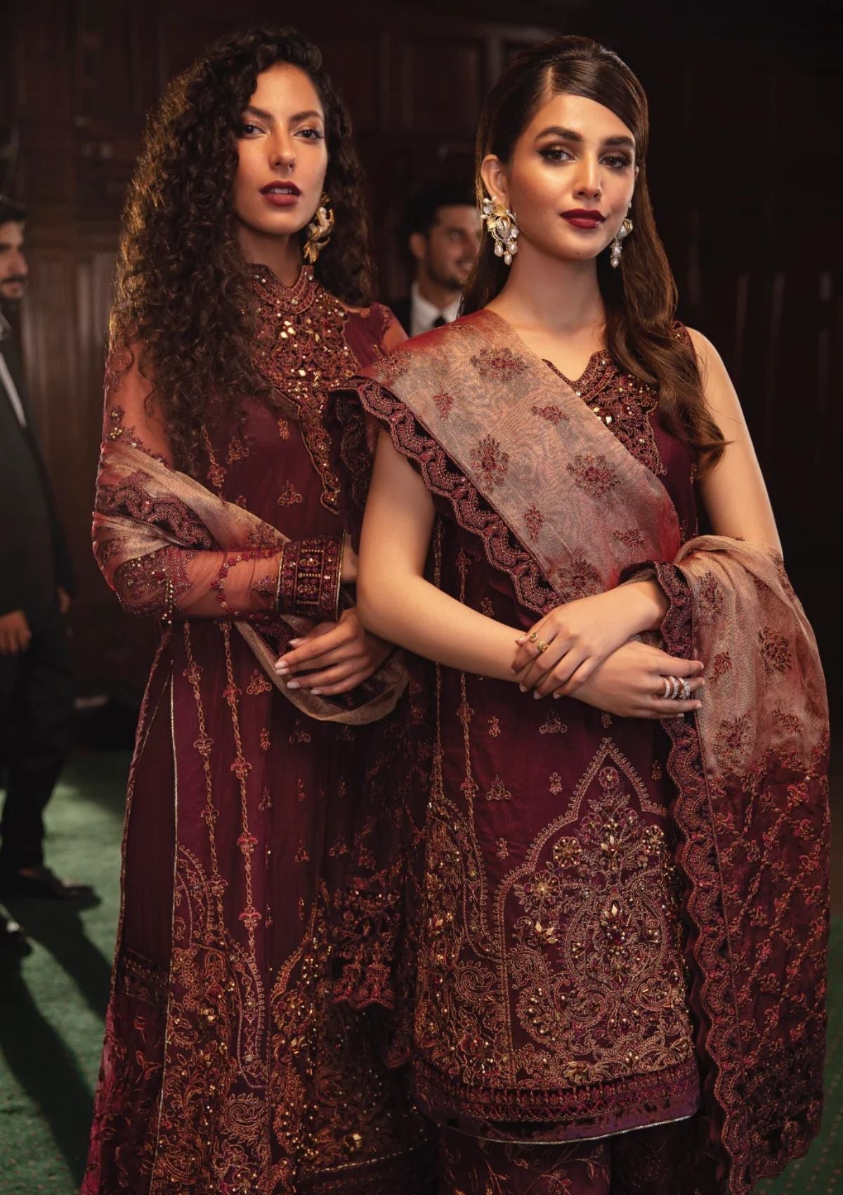 Formal Dress - Iznik - La Royale - Enchanto - IRC#7 available at Saleem Fabrics Traditions