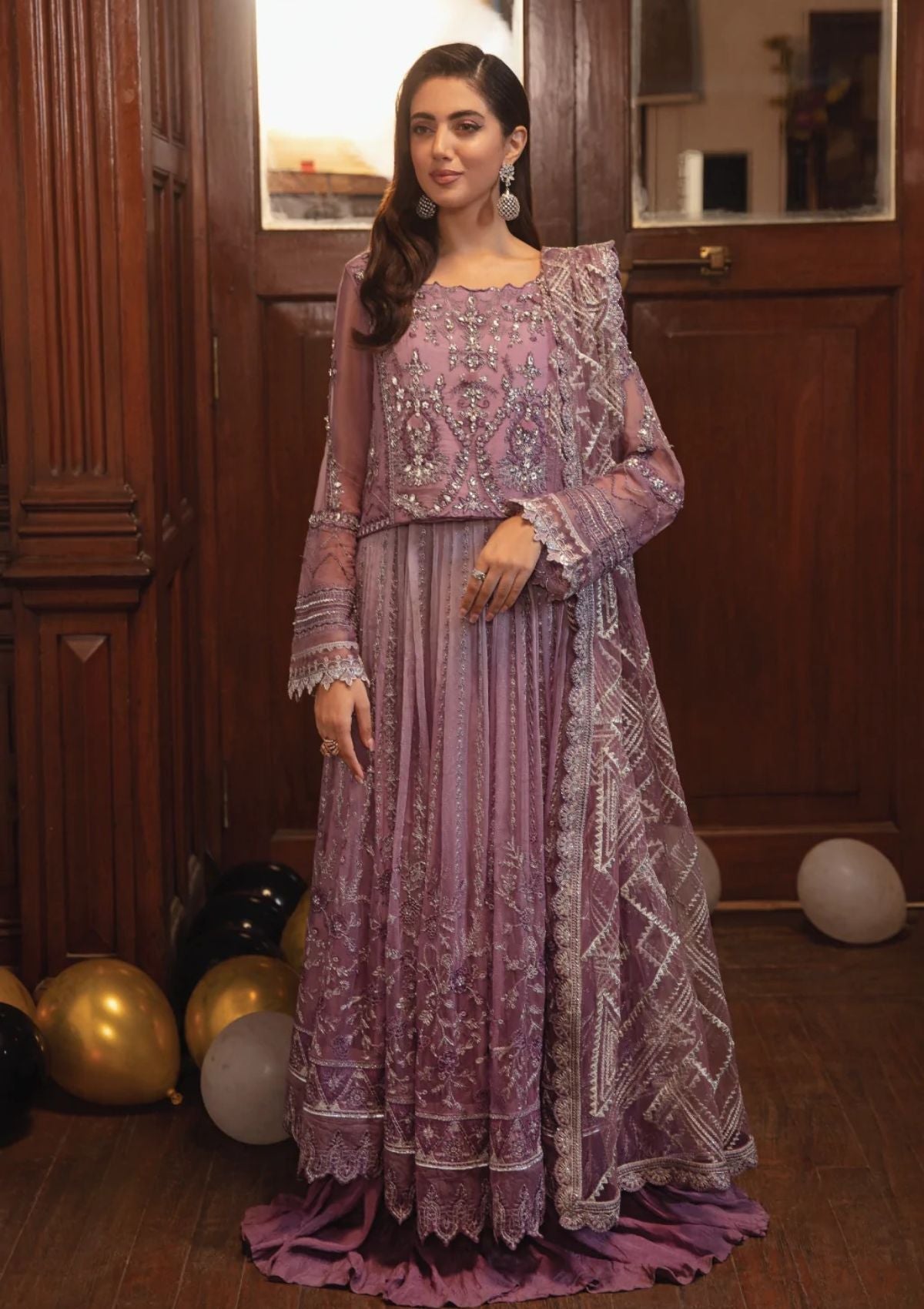 Formal Dress - Iznik - La Royale - Epoch - IRC#2 available at Saleem Fabrics Traditions