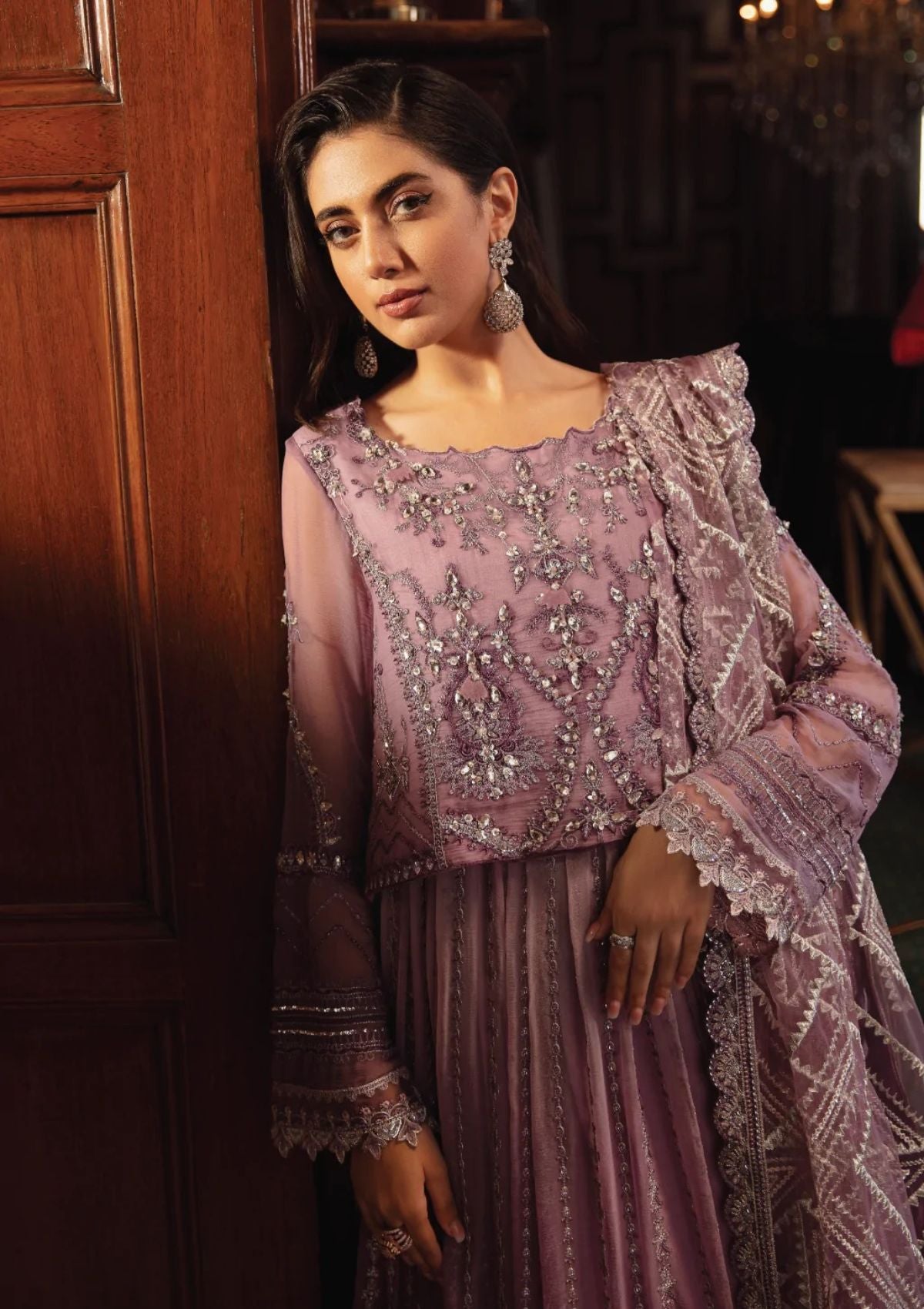 Formal Dress - Iznik - La Royale - Epoch - IRC#2 available at Saleem Fabrics Traditions