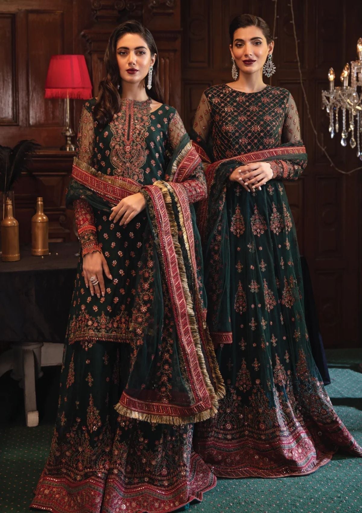 Formal Dress - Iznik - La Royale - Espoir - IRC#8 available at Saleem Fabrics Traditions