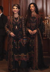 Formal Dress - Iznik - La Royale - Fonce Night - IRC#3 available at Saleem Fabrics Traditions