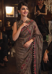 Formal Dress - Iznik - La Royale - Sabaism - IRC#5 available at Saleem Fabrics Traditions