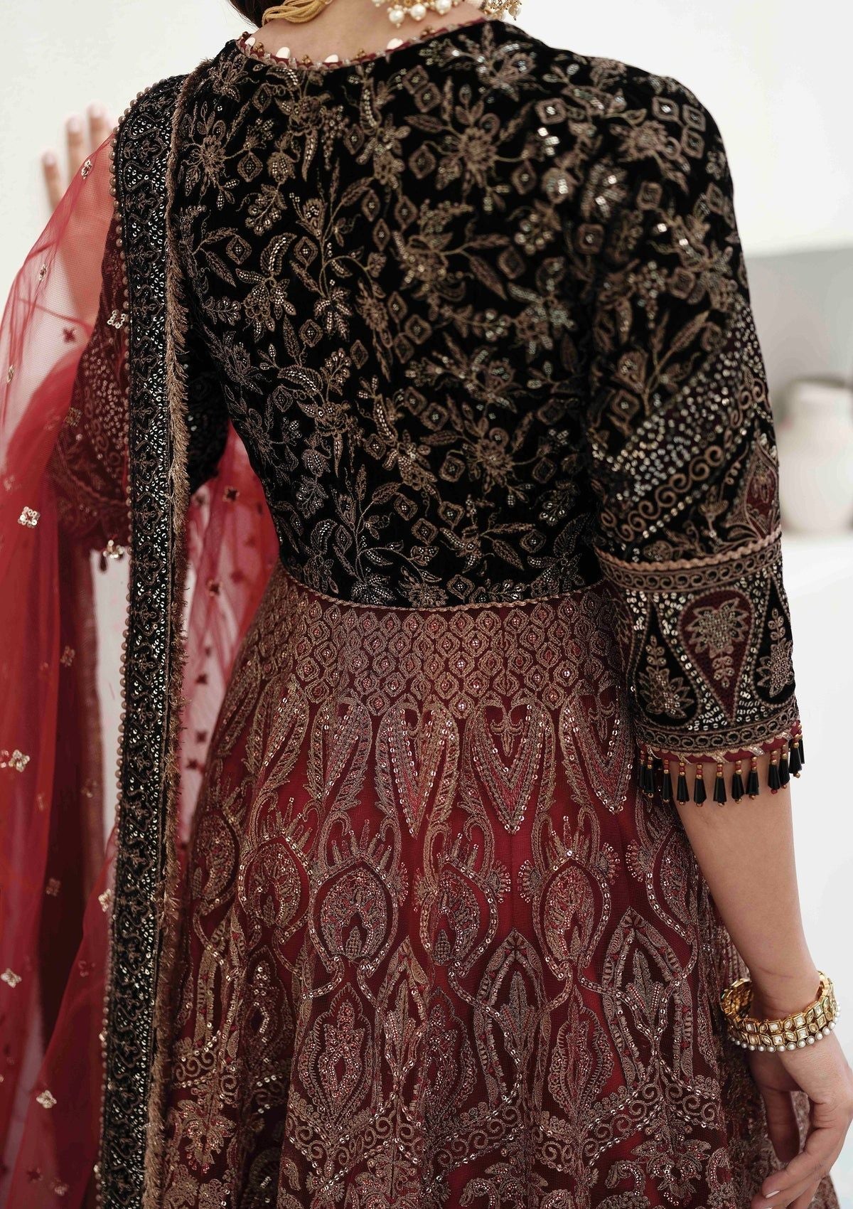 Formal Dress - Jazmin - Splendour - Festive - D#01 (Ruzena) available at Saleem Fabrics Traditions