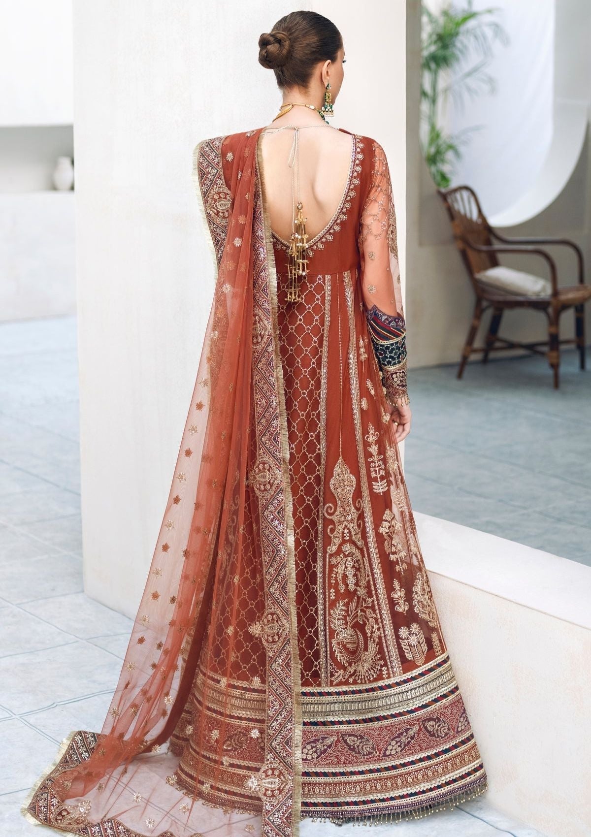 Formal Dress - Jazmin - Splendour - Festive - D#03 (Izel) available at Saleem Fabrics Traditions