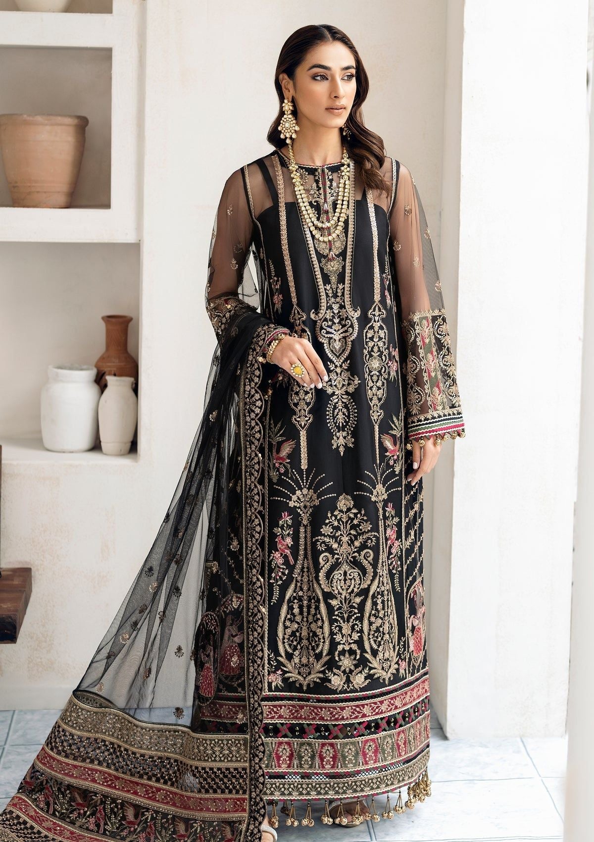 Formal Dress - Jazmin - Splendour - Festive - D#05 (Felix) available at Saleem Fabrics Traditions