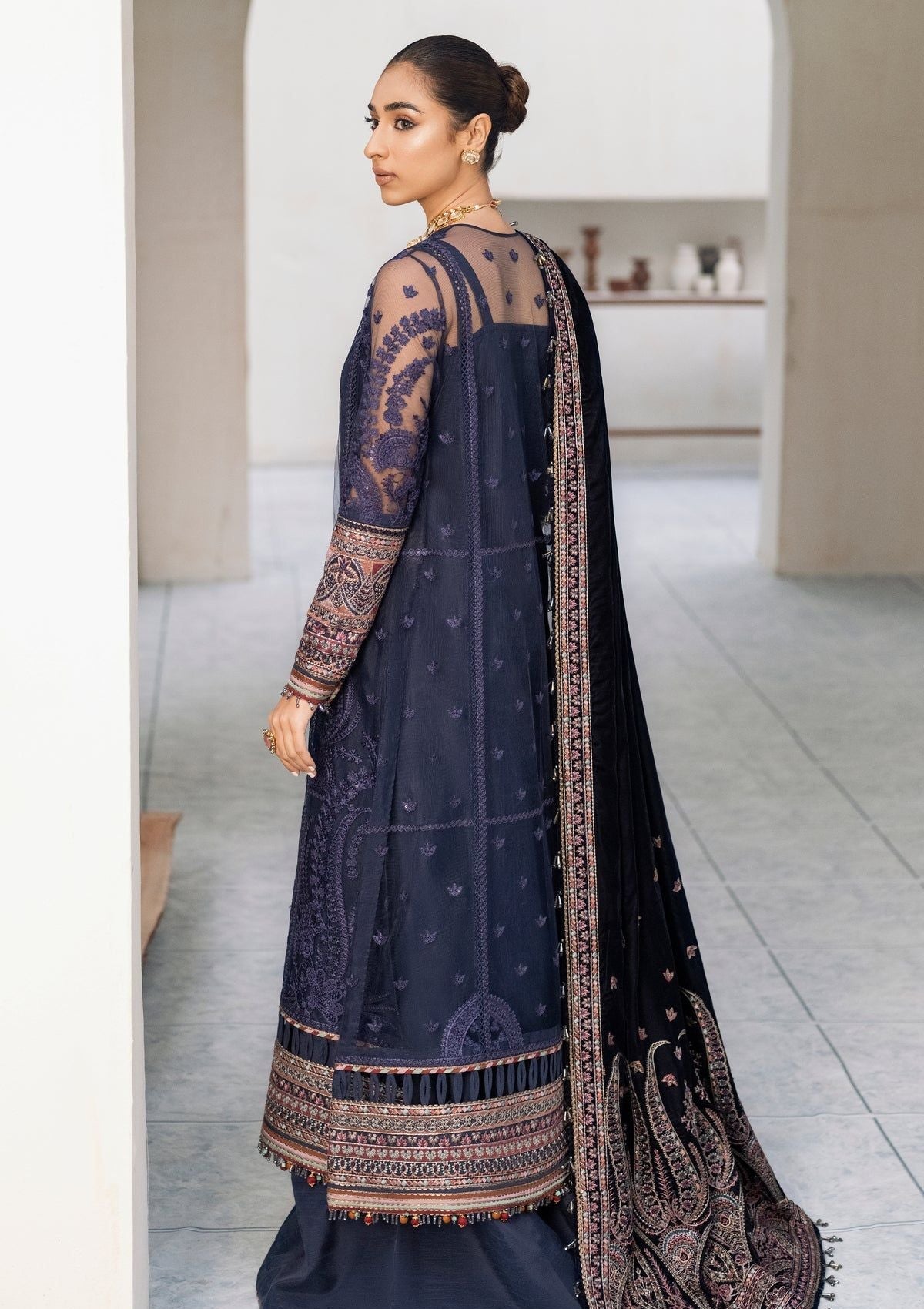 Formal Dress - Jazmin - Splendour - Festive - D#07 (Almira) available at Saleem Fabrics Traditions