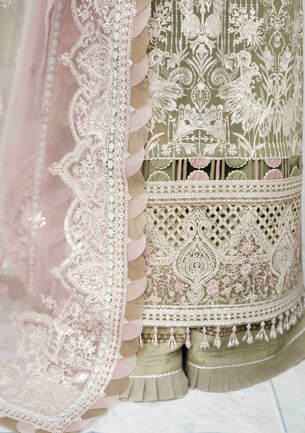 Formal Dress - Jazmin - Splendour - Festive - D#08 (Enver) available at Saleem Fabrics Traditions