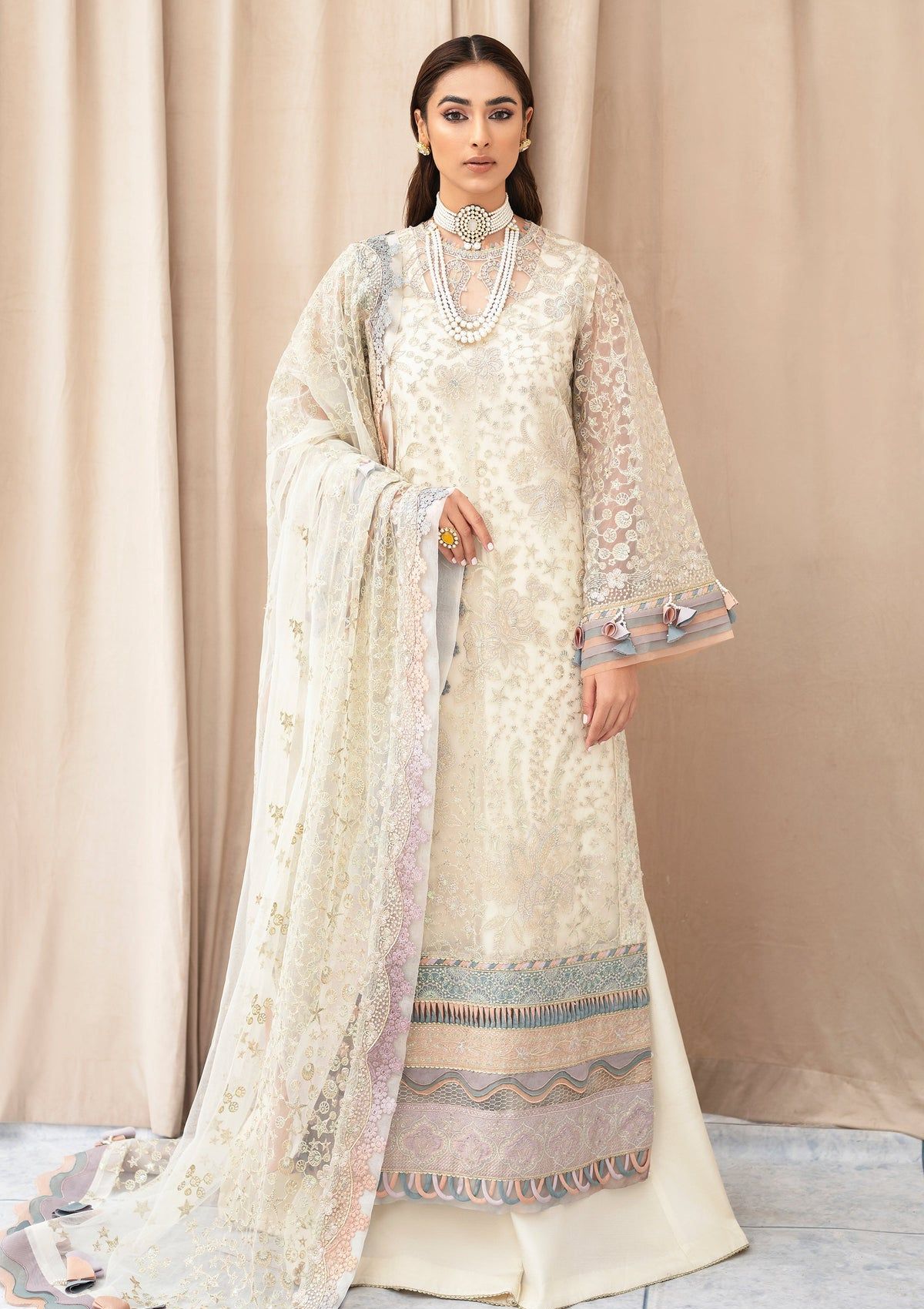 Formal Dress - Jazmin - Splendour - Festive - D#09 (Celia) available at Saleem Fabrics Traditions