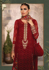 Formal Dress - Maria B - Chiffon - MBC#1 available at Saleem Fabrics Traditions