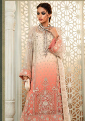 Formal Dress - Maria B - Chiffon - MBC#8 available at Saleem Fabrics Traditions