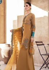 Formal Dress - Maria B - Sateen - MBS#3 available at Saleem Fabrics Traditions