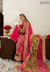 Formal Dress - Maryam Hussain - Gulab - Wedding - Bano available at Saleem Fabrics Traditions