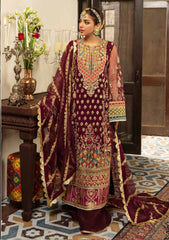 Formal Dress - Maryam Hussain - Gulab - Wedding - Zeenia available at Saleem Fabrics Traditions