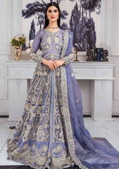 Formal Dress - Maryum N Maria - Floraison - MNM#33 (Lavender lusture) available at Saleem Fabrics Traditions