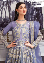 Formal Dress - Maryum N Maria - Floraison - MNM#33 (Lavender lusture) available at Saleem Fabrics Traditions