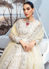 Formal Dress - Maryum N Maria - Floraison - MNM#34 (Ether) available at Saleem Fabrics Traditions