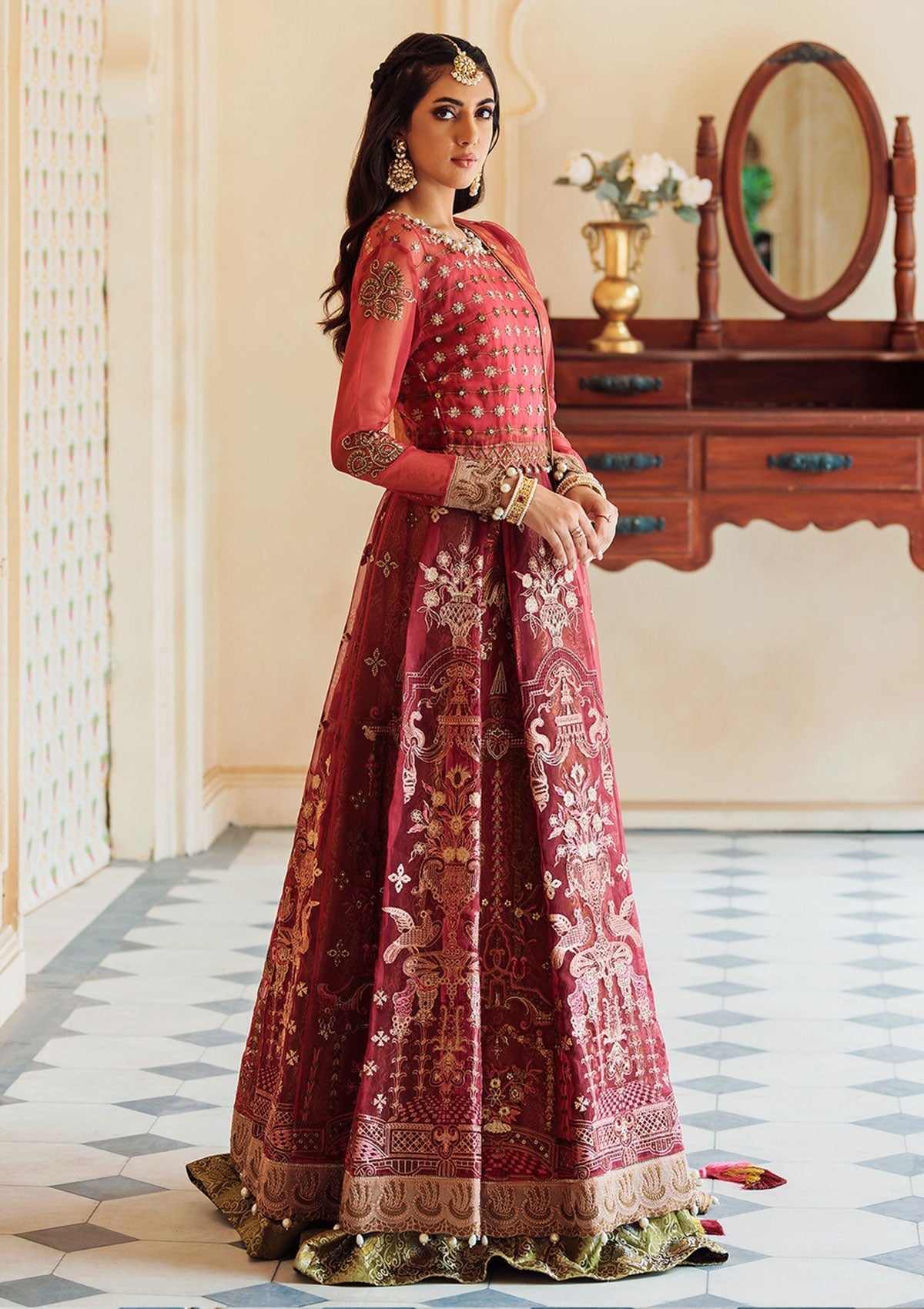 Formal Dress - Mirha - Anchal - Festive - AAFREEN available at Saleem Fabrics Traditions