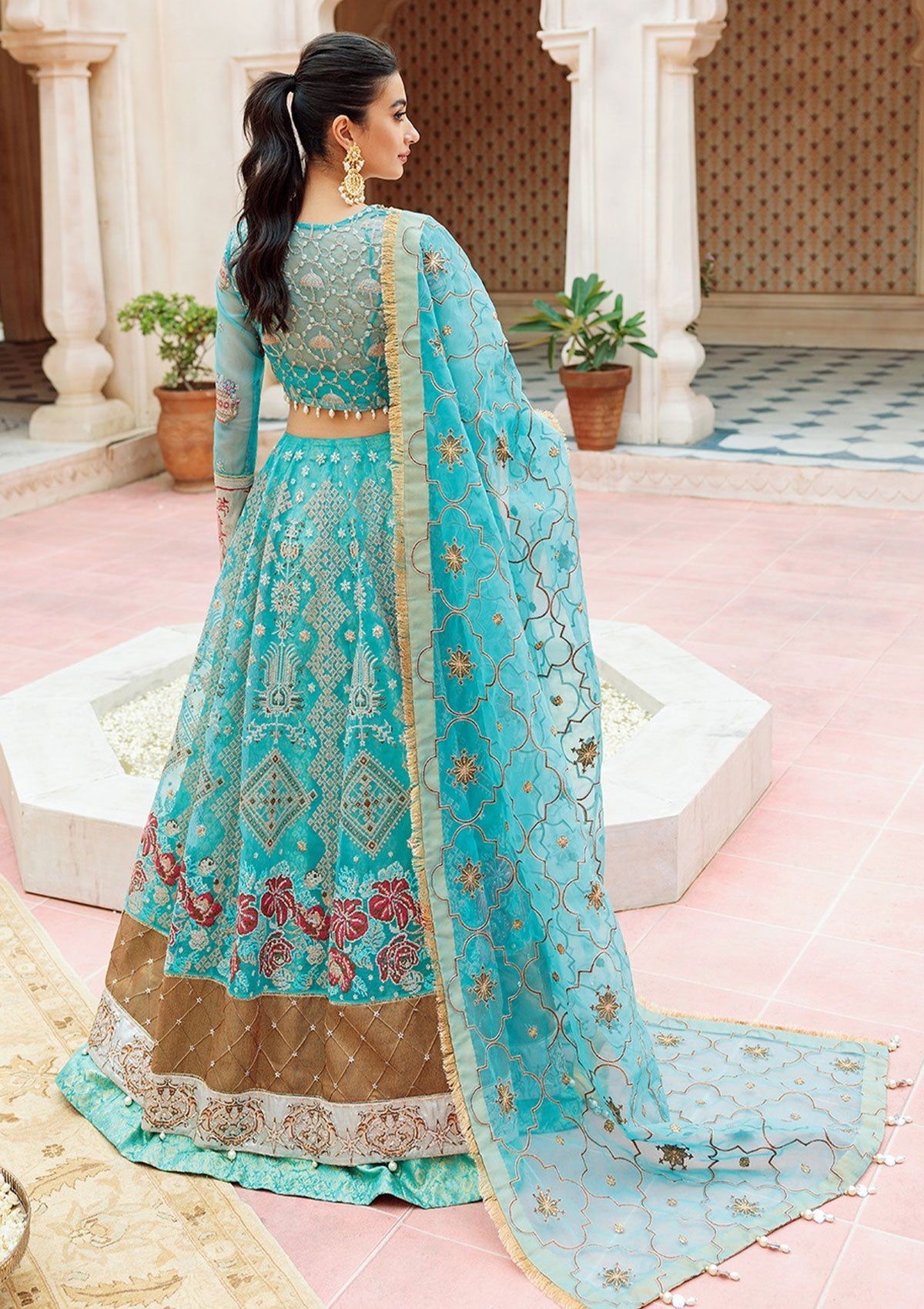 Formal Dress - Mirha - Anchal - Festive - MEHRU available at Saleem Fabrics Traditions
