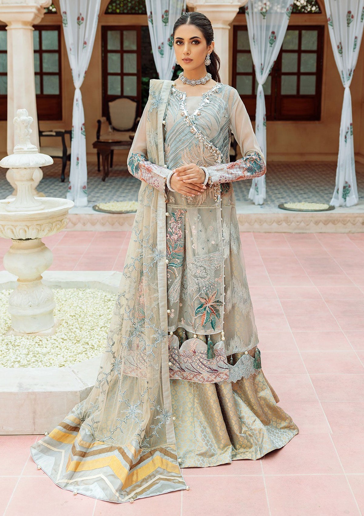 Formal Dress - Mirha - Anchal - Festive - SAYONEE available at Saleem Fabrics Traditions