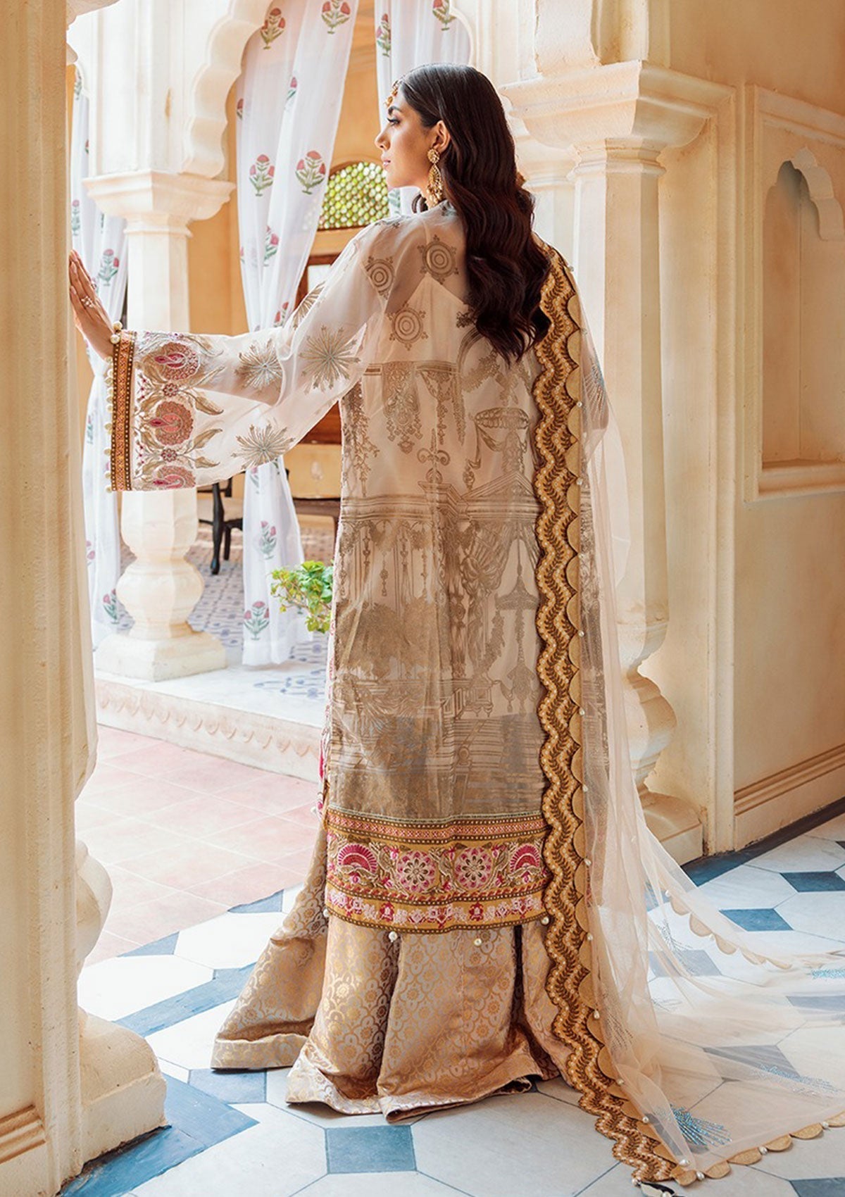 Formal Dress - Mirha - Anchal - Festive - VASL available at Saleem Fabrics Traditions