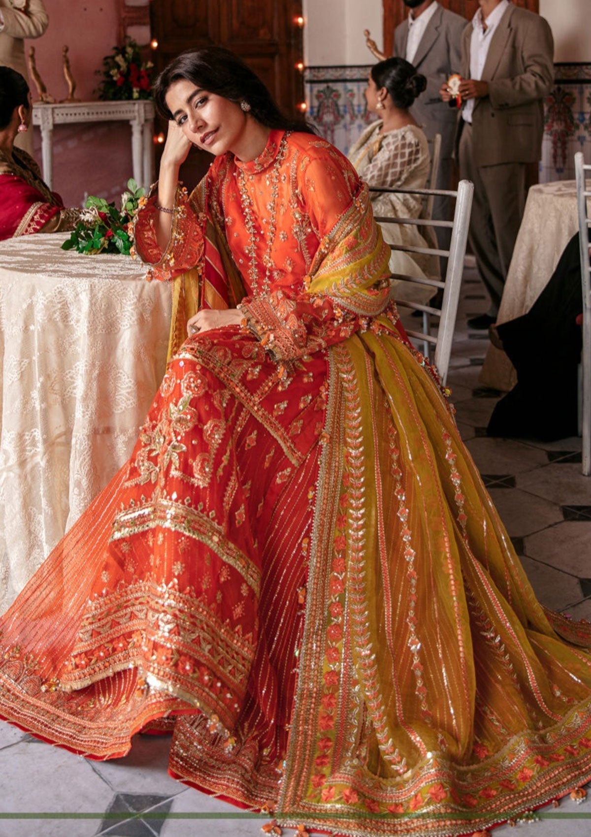 Formal Dress - Mohsin Naveed Ranjha - Zarlish - D#11 available at Saleem Fabrics Traditions