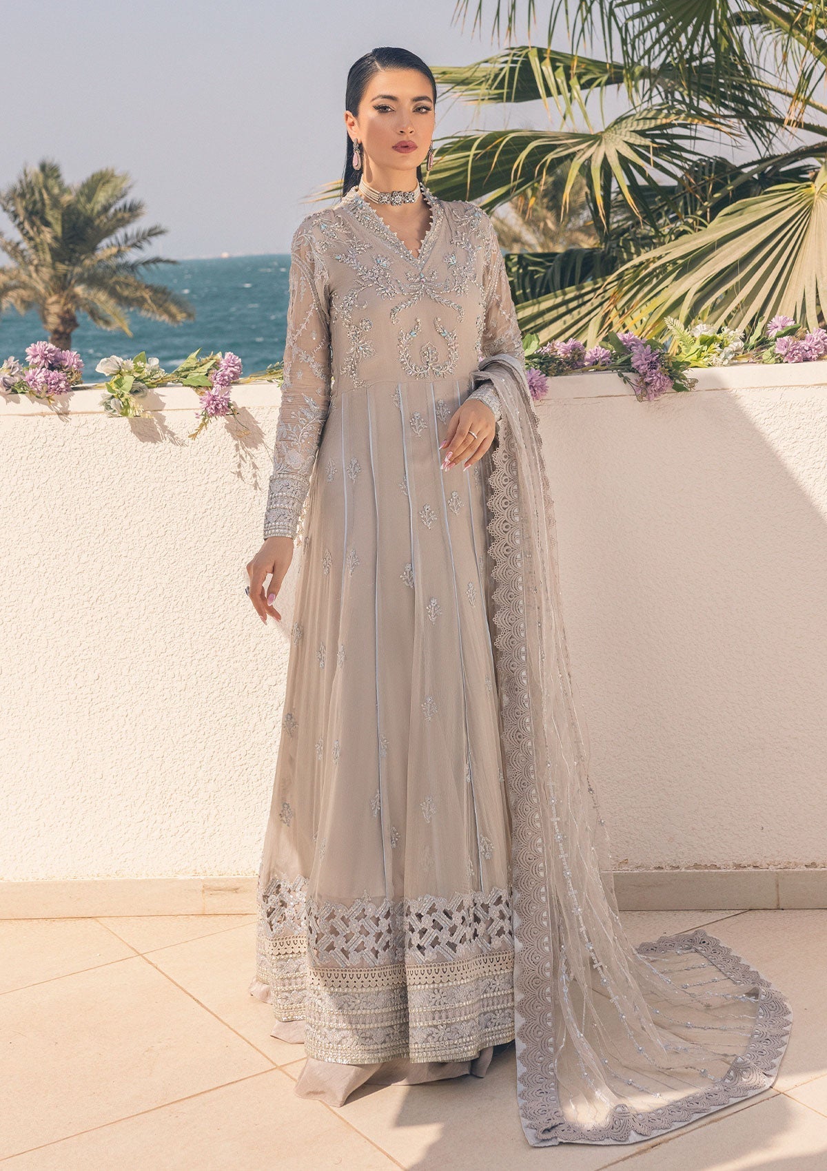 Formal Dress - Mushq - Monsoon Wedding - MSQ#8 available at Saleem Fabrics Traditions