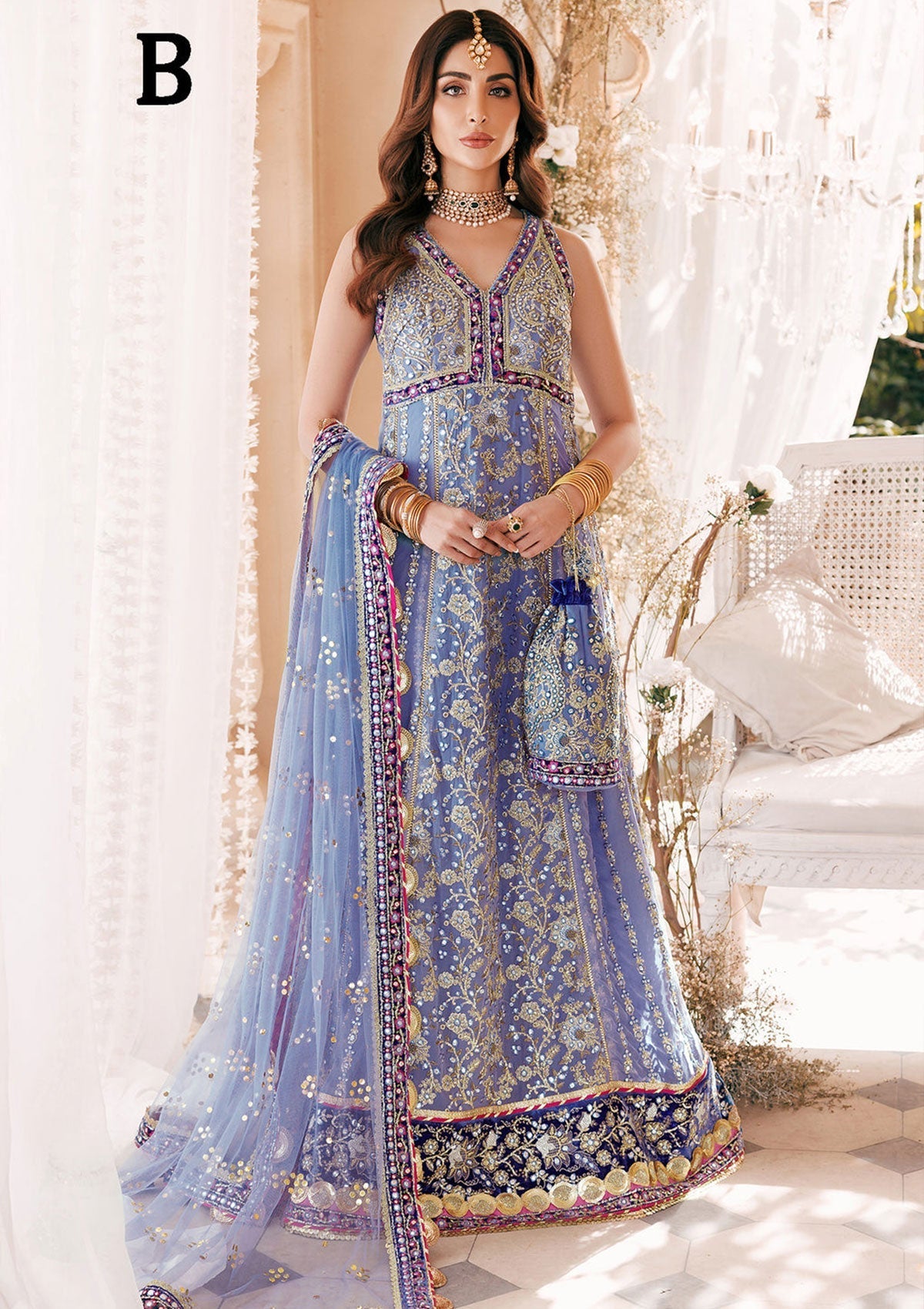Formal Dress - Noor - Saadia Asad - Wedding - NSA#02 available at Saleem Fabrics Traditions