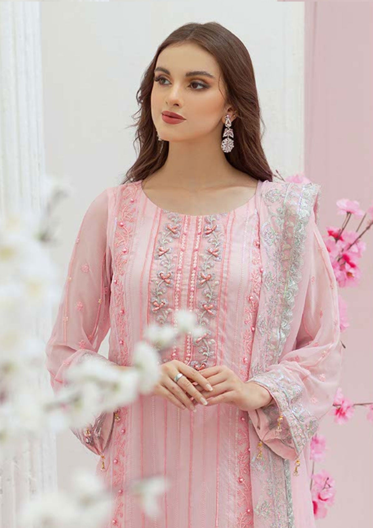 Formal Dress - Noorma kaamal - Noor Jahan - NKC#02 available at Saleem Fabrics Traditions