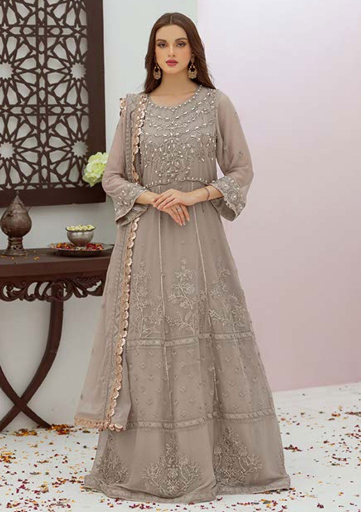 Formal Dress - Noorma kaamal - Noor Jahan - NKC#06 available at Saleem Fabrics Traditions