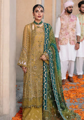 Formal Dress - Nureh - Jhoomro - Luxury - NL#33 available at Saleem Fabrics Traditions