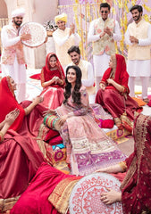 Formal Dress - Nureh - Jhoomro - Luxury - NL#35 available at Saleem Fabrics Traditions