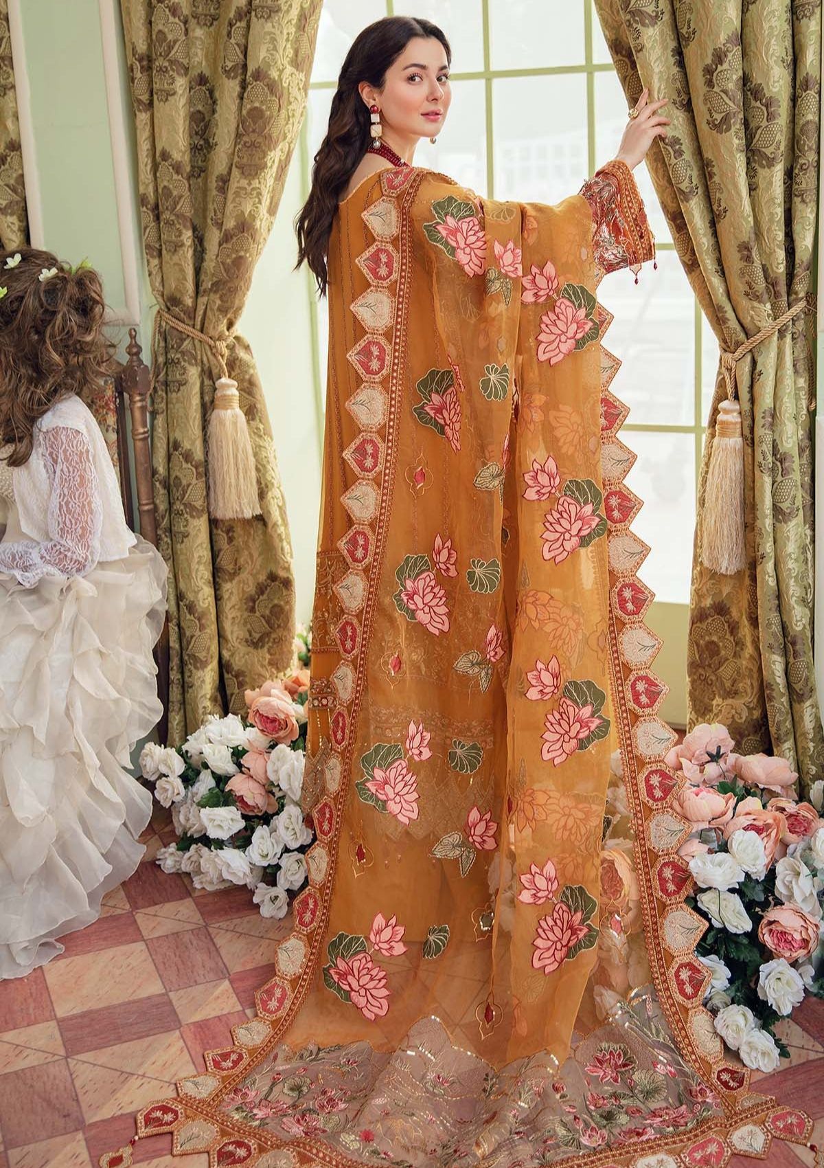 Formal Dress - Nureh - Luxury - ARABELLA - NL#25 available at Saleem Fabrics Traditions